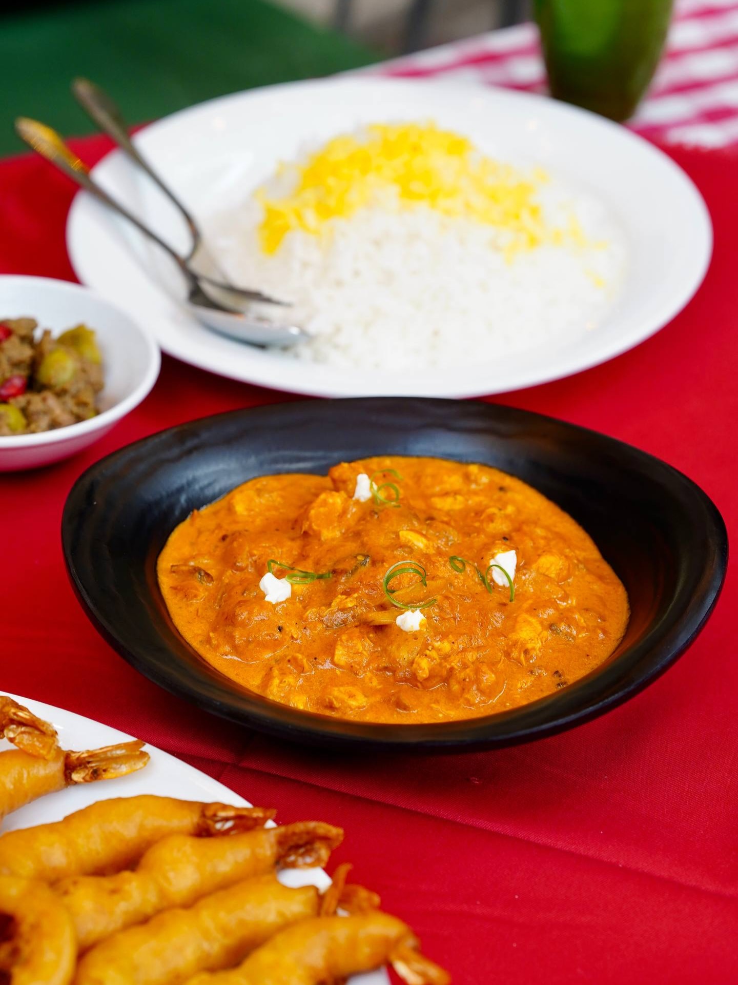 Rice and daily special